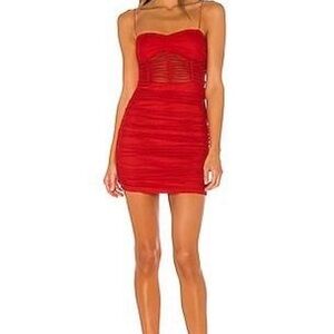 Superdown Red Mini Dress